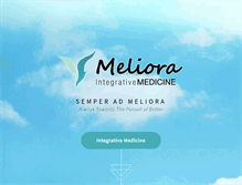 Tablet Screenshot of melioramed.com